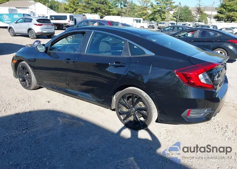 2021 Honda Civic Sport from USA, damaged, VIN 2HGFC2F8XMH534488